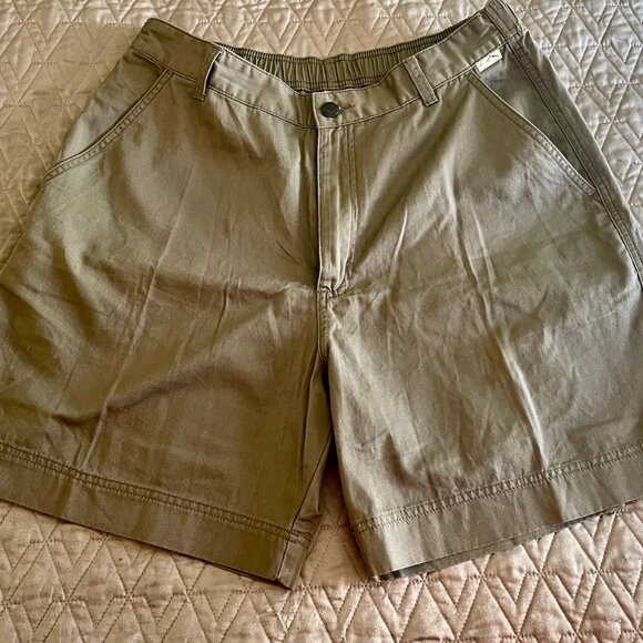 Kahala Mens Shorts Preowned Excl SZ 34 All Cotton Zip Button Closure 4 Pockets - Picture 1 of 7